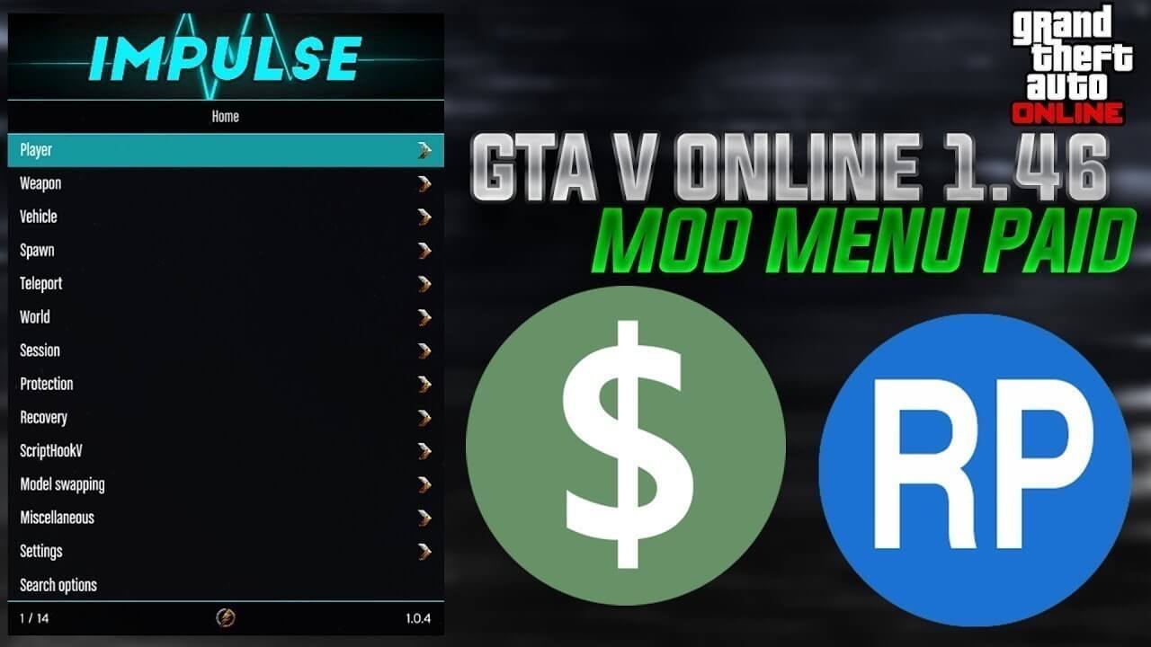 gta 5 mod menu online pc