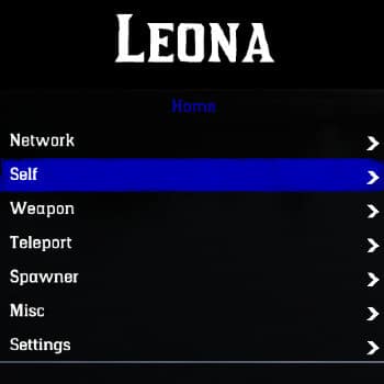 Leona mod menu trainer