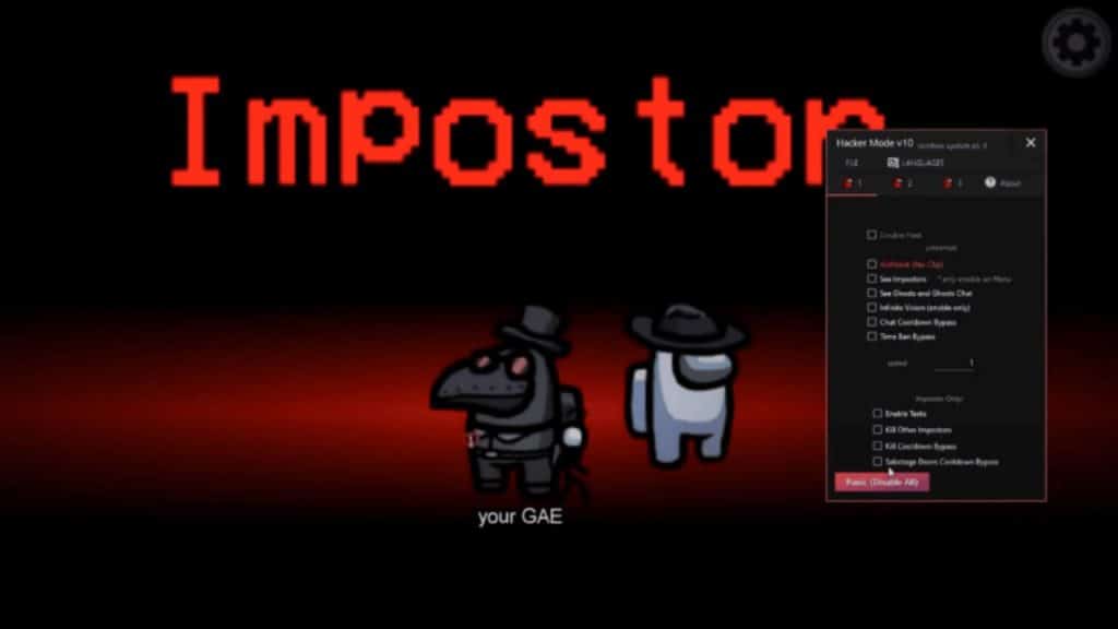 among us hack injector download free