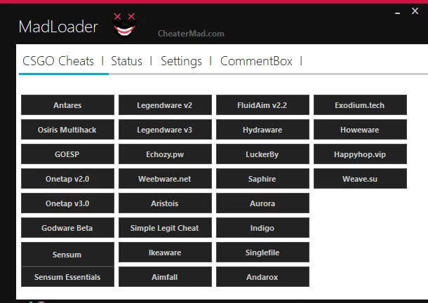 MadLoader csgo cheat loader