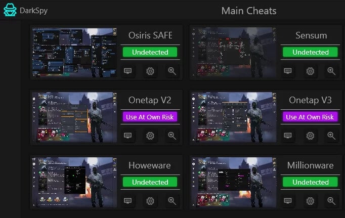 DarkSpy cheat loader for CSGO