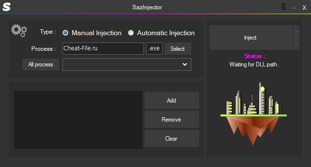 SazInjector cheat loader