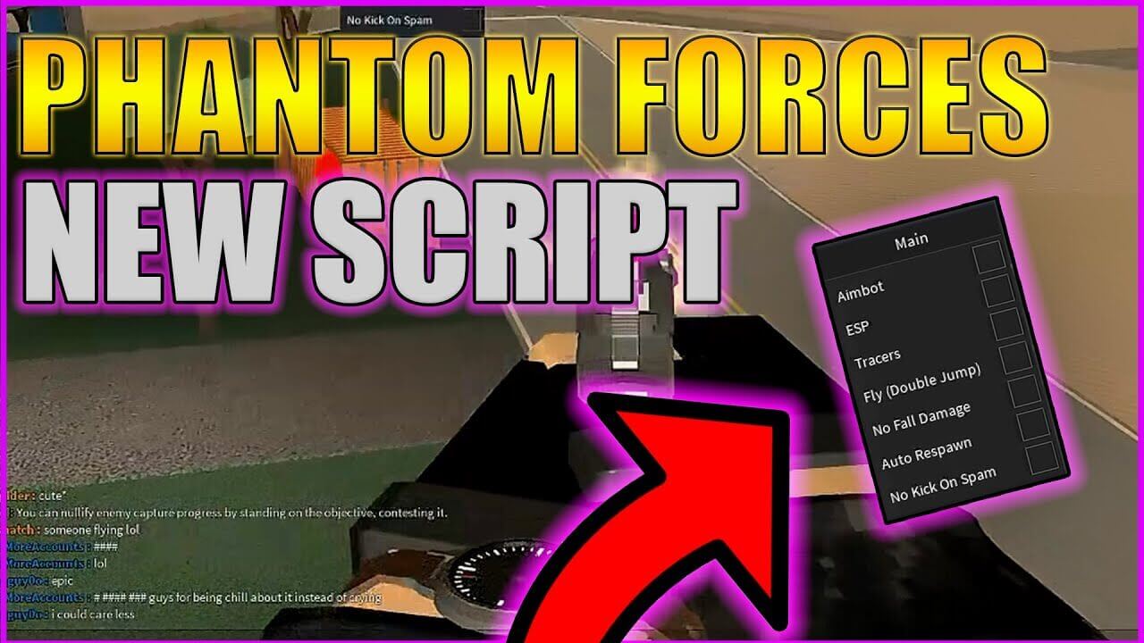 Phantom Forces script for Roblox