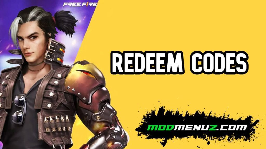 Redeeming codes in Free Fire
