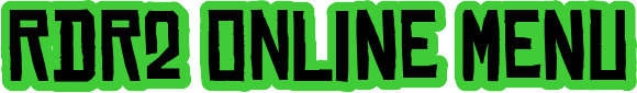 RDR2 mod menu logo in green and black