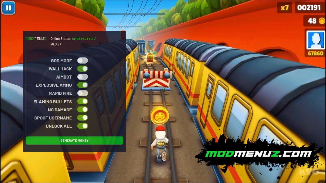 MOD MENU SUBWAY SURFERS COM PULO ILIMITADO ATUALIZADO 2023 