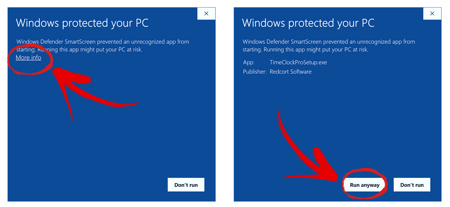 Windows PC settings